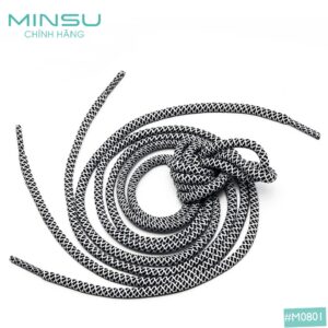 Dây Giày Tròn Rằn Ri 3 Sọc MINSU