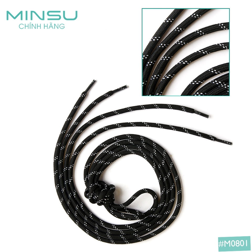 Dây Giày Tròn Rằn Ri MINSU M0801 - Ảnh 16