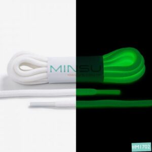 Dây Giày Tròn Phát Sáng Dạ Quang Cao Cấp MINSU