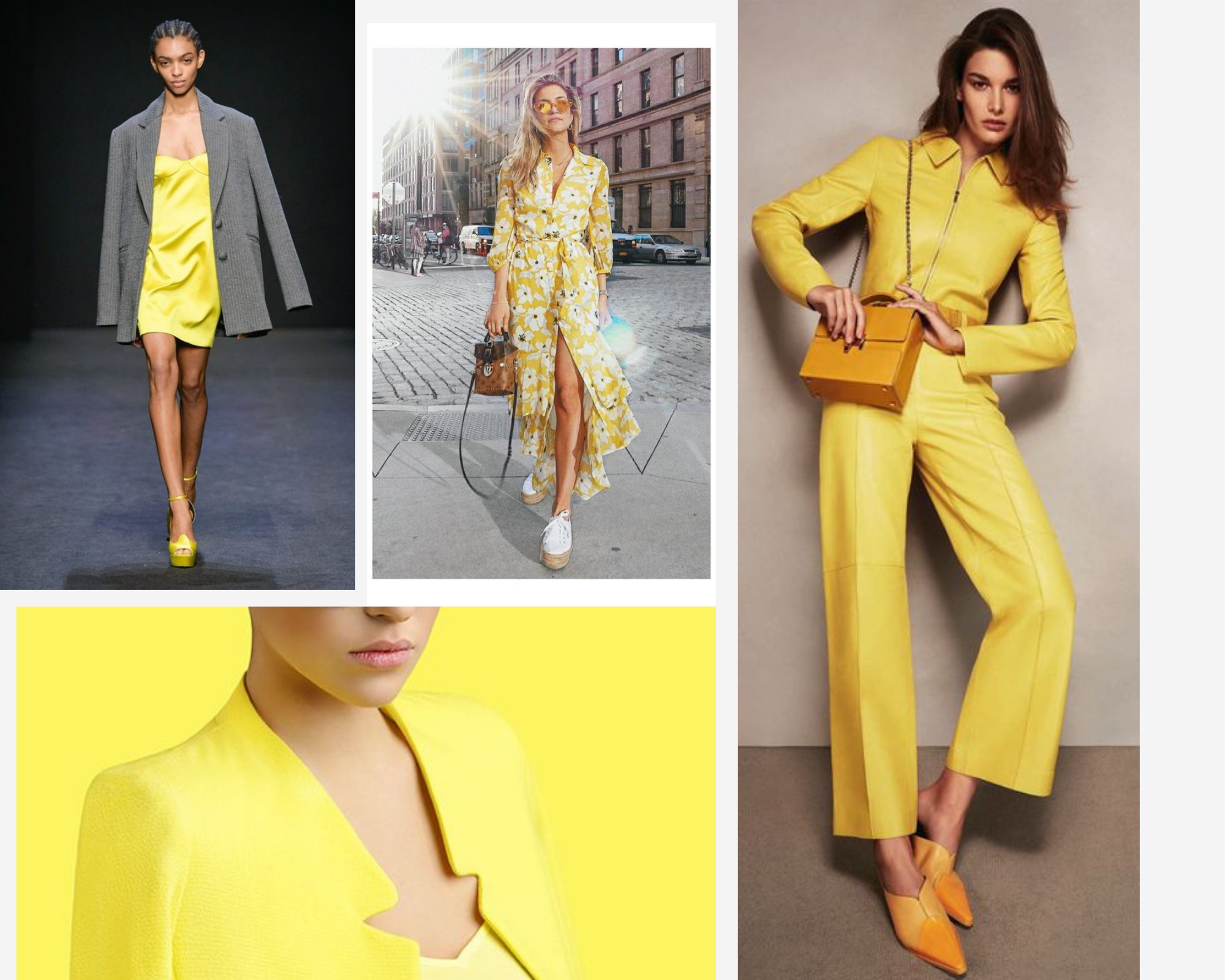 Màu vàng xu hướng thời trang 2021