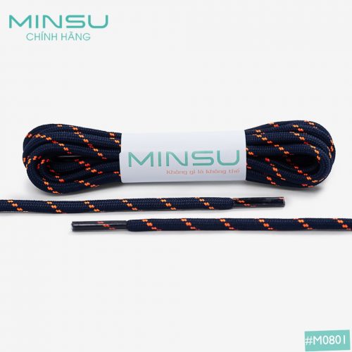 Dây Giày Tròn Rằn Ri 3 Sọc MINSU