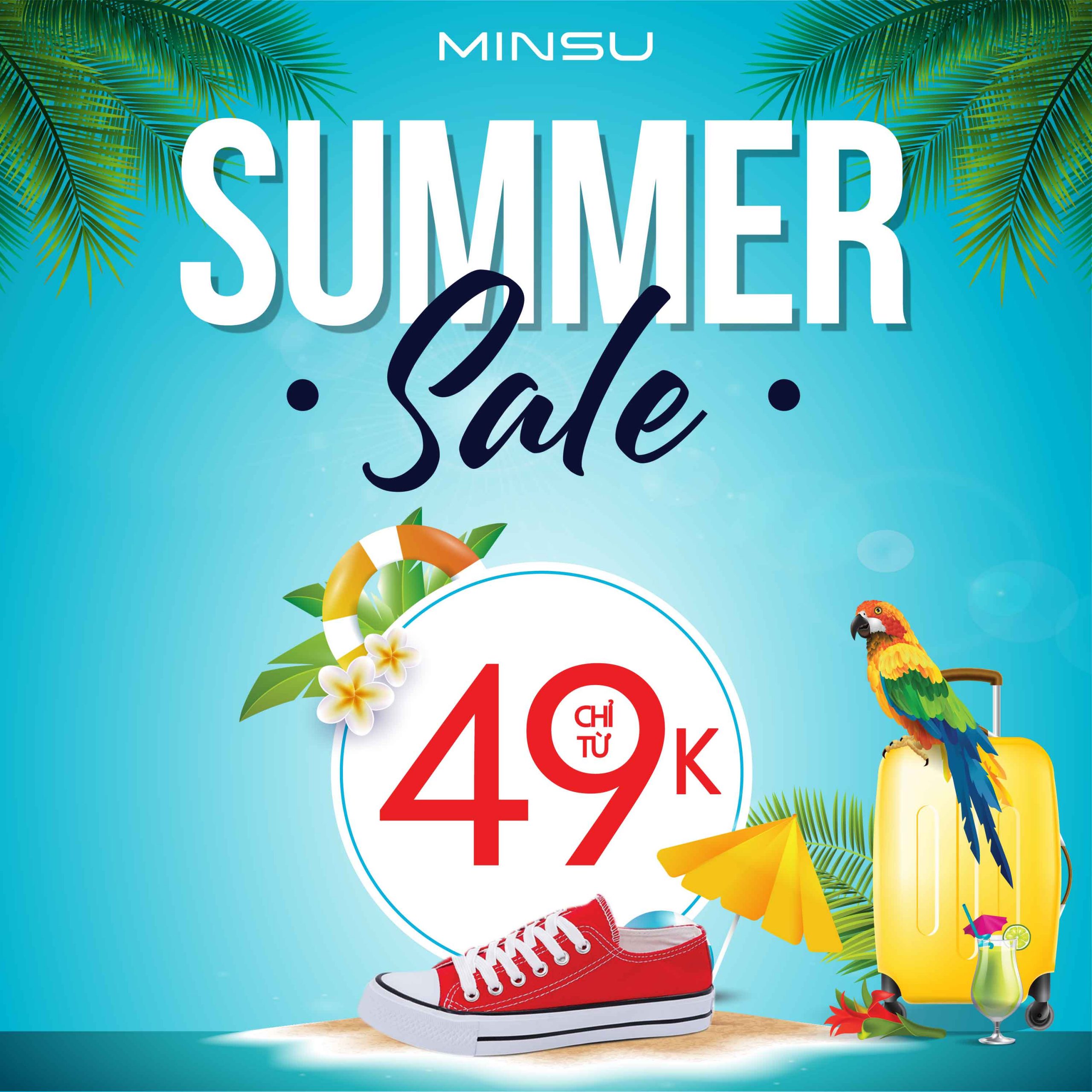 Summer sale giày thể thao