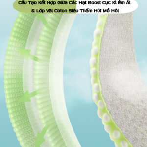 lót giày boots MINSU M7019