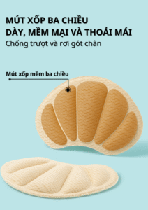 miếng lót gót giày MINSU M5514