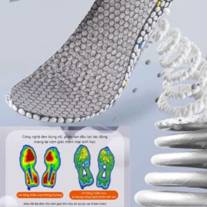 Alternative view of Lót Giày Tăng Chiều Cao MINSU M7025 Công Nghệ Ultraboot, Miếng Độn Đế Cao Su Non Siêu Êm Nhẹ,Thoáng Khí Cho Nam Nữ