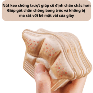 Alternative view of Miếng Dán Lót Gót Giày 5D Chống Rộng MINSU M5510 Lót Đệm Có Hạt Silicon Bảo Vệ, Chống Trầy Cho Giày Cao Gót Thể Thao