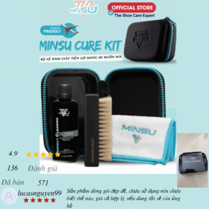 Bộ Kit Vệ Sinh Giày Chuyên Dụng MINSU Perfect M6955  Bảo Vệ,Tiện Lợi Cho Mọi Loại Giày, Mang Đi Du Lịch