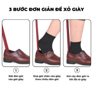 Alternative view of Đón Gót Giày Gỗ Sồi M2461