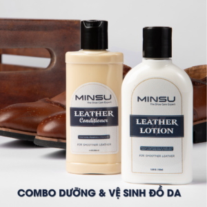 Chai Dưỡng & Vệ Sinh Đồ Da Cao Cấp MINSU Leather Lotion M7968